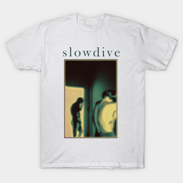 Slowdive - Woman - Tribute Artwork T-Shirt by Vortexspace